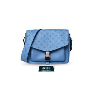 Taigarama Messengerama Leather In - Blue