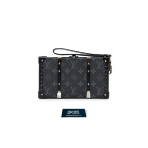 Wallet Trunk Monogram Eclipse Canvas - Black