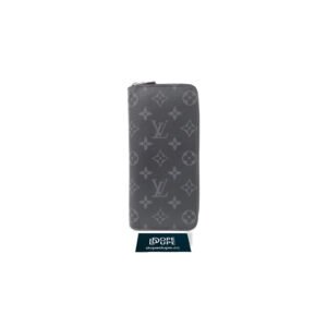 Zippy Wallet Brushed Monogram - Black White