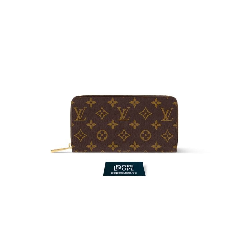 Zippy Wallet Monogram Canvas - Brown (1)