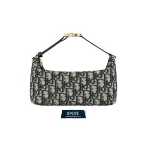 Medium Dior Travel Nomad Pouch - Blue