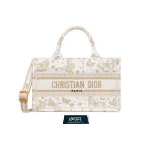 Mini Book Tote Toile De Jouy Mexico Embroidery