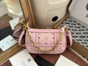 Mini Delmy Visetos Shoulder Bag