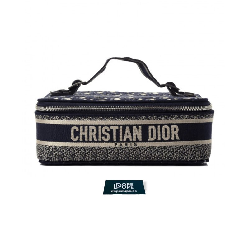 Oblique Beauty Case - Blue (1)