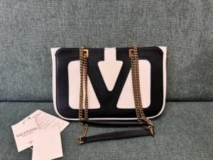 Viva Superstar Small Two-tone Leather Shoulder Bag