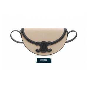 Besace Cuir Triomphe in Textile and Calfskin