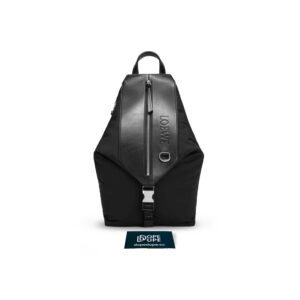 Convertible Backpack Nylon Calfskin