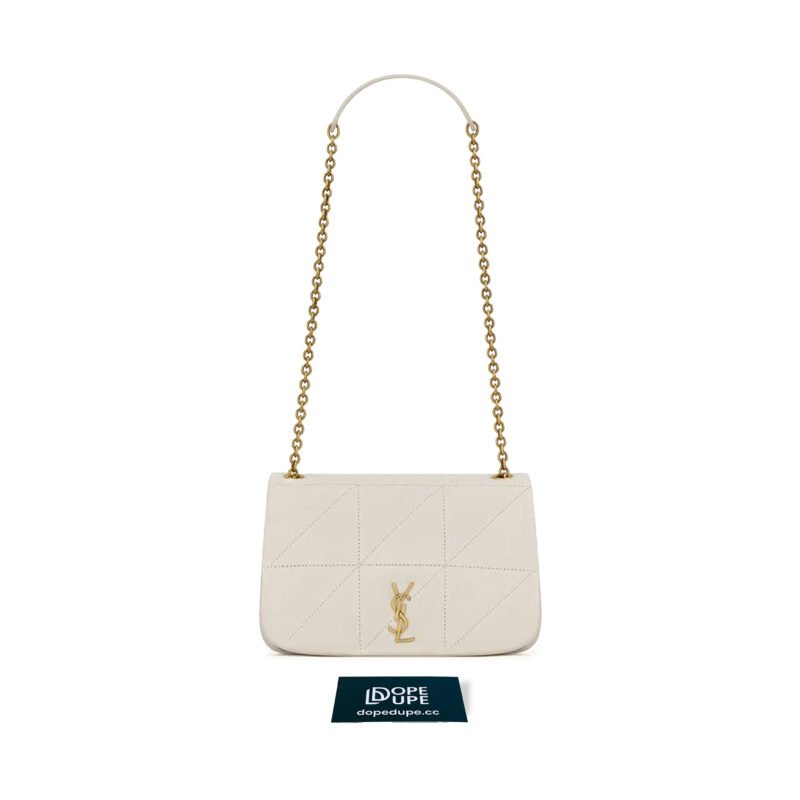 Jamie 4.3 Small in Lambskin - Blanc Vintage (1)