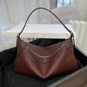 Medium Romy in Supple Calfskin Shoulder Bag