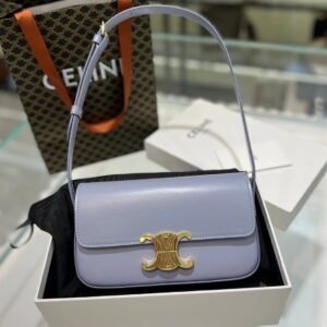 Shoulder Bag Claude in Shiny Calfskin