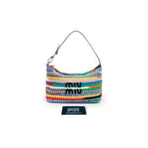 Crochet Pouch Multicolor - Rainbow