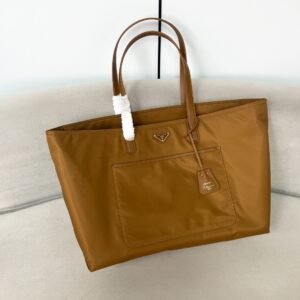 Re-Edition 1978 Large Re-Nylon and Saffiano Leather Tote Bag