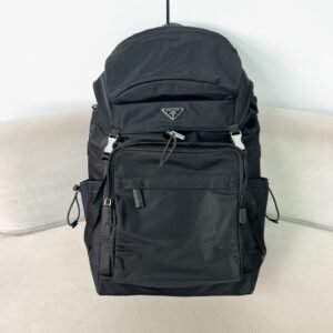 Re Nylon Technical Backpack - Black
