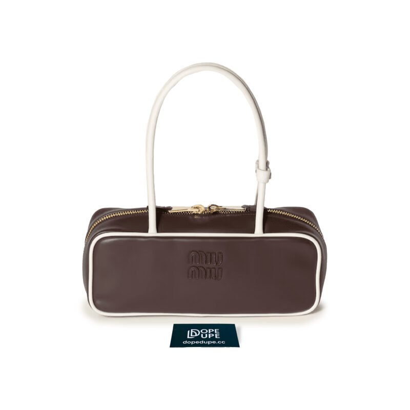 Small Beau Leather - Briarwood White (1)