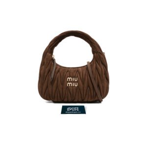 Wander Matelasse Suede Bag