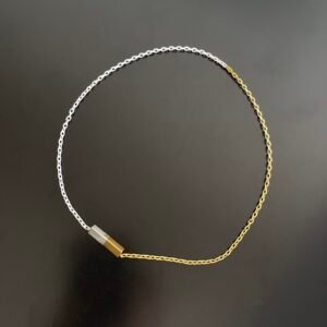 Joint Chain Bracelet - Silver Gold