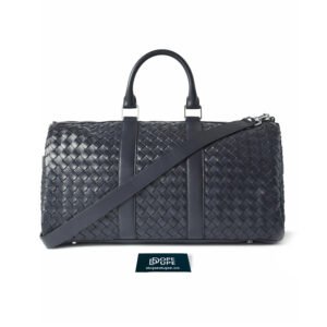 Medium Duffle Bag in Intrecciato Leather